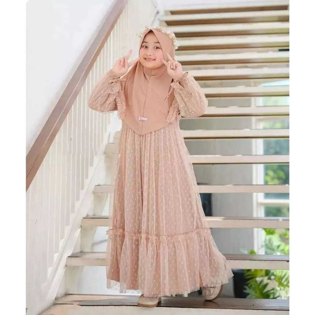 Baju Hamis Model Bj Famis Hari Raya Terbaru 2025 Dress Kids Usia 8-12 Tahun Umur 1 2 3 4 5 6 7 8 9 1