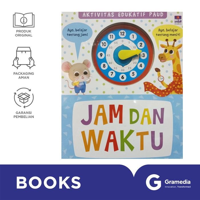

Buku Aktivitas Edukatif Paud: Jam Dan Waktu (Boardbook)