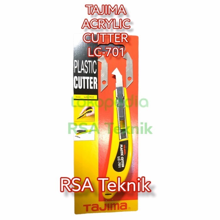 

Tajima Pisau Acrylic Cutter LC701 BERGARANSI Kode 384