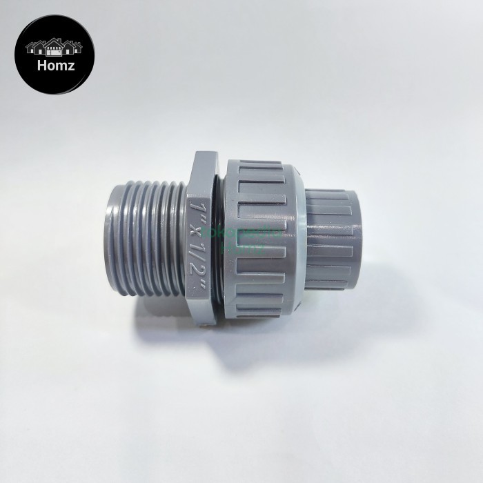 HOT SALE Water Mur 1 x 1/2" inch Pvc Trilliun/Water Mur 1x1/2 in/Sok/W Mur Drat