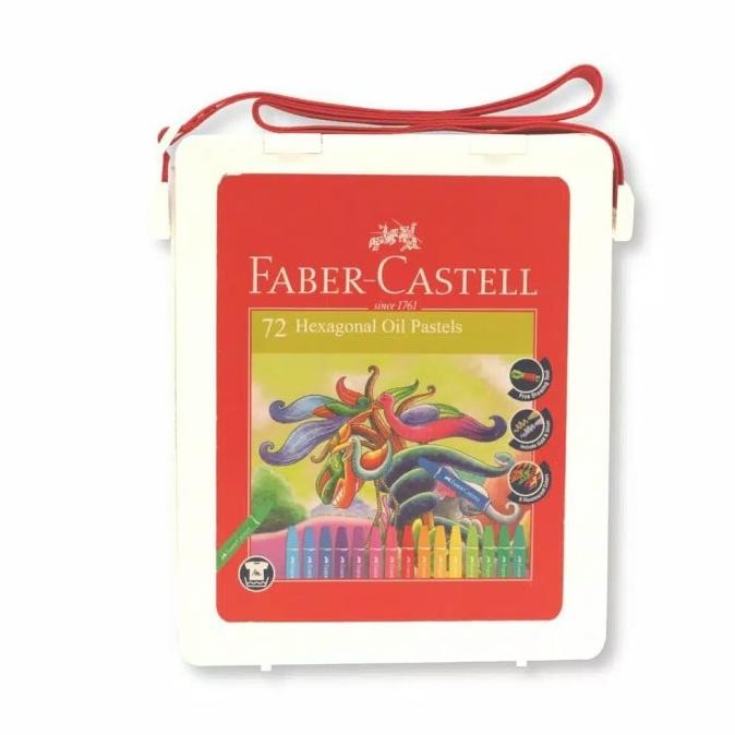 

Crayon / Oil Pastel Faber Castell 72 Warna