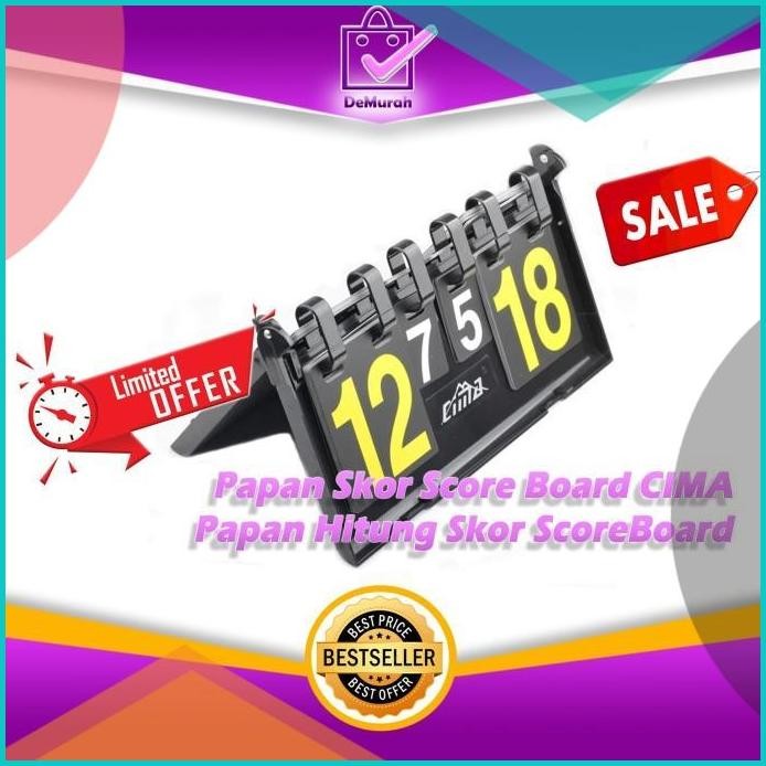 Papan Skor Score Board CIMA / Papan Hitung Skor ScoreBoard 0501 07D35Z