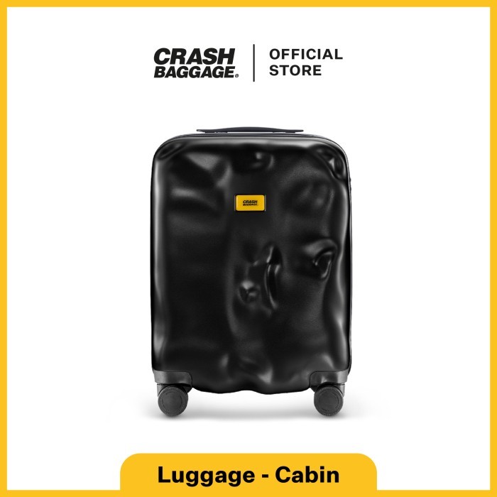 Crash Baggage Icon Luggage Black 35 Lt Cabin Newsale