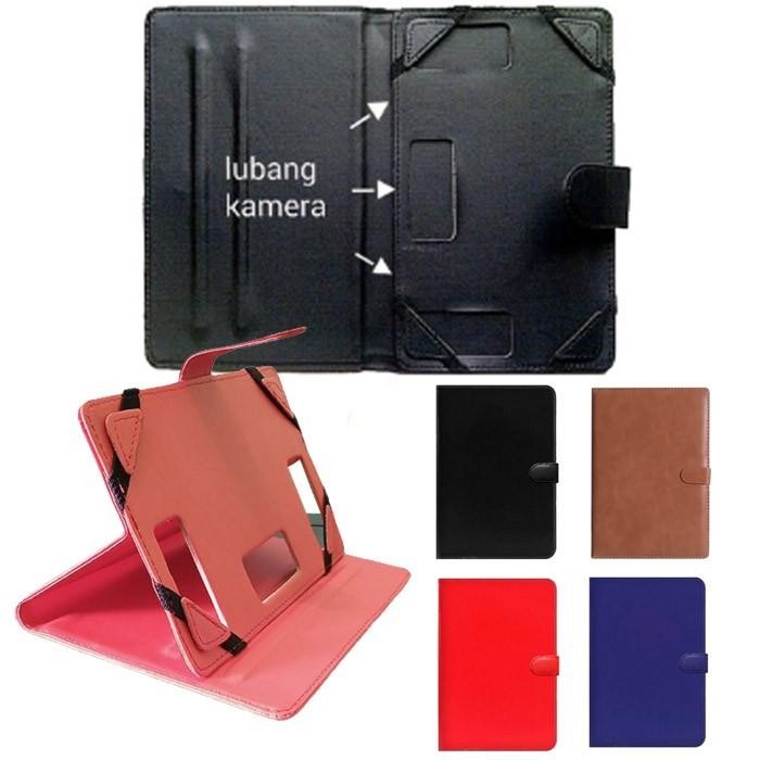 Lenovo Ideapad D330 10.1 Book Cover Leather Case Stand Kesing Flipcase
