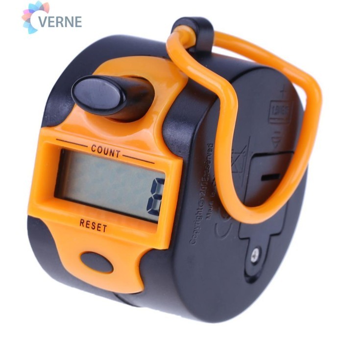 TERBARU IY691 Tally Counter Clicker Manual Digital 5 Digit Angka PROMO