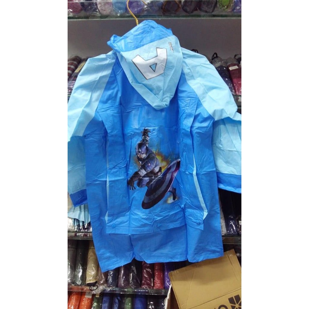 Jas Hujan Anak/ Mantel Anak Karakter Car