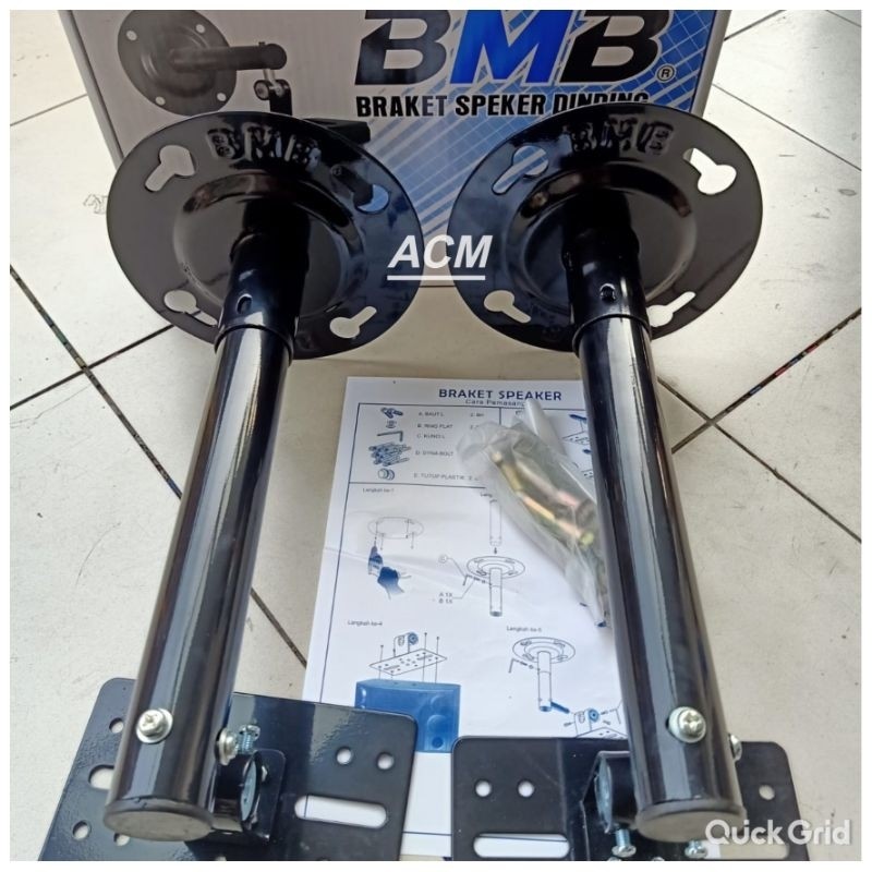 BRACKET SPEAKER DINDING BMB 818 SEPASANG/2 UNIT