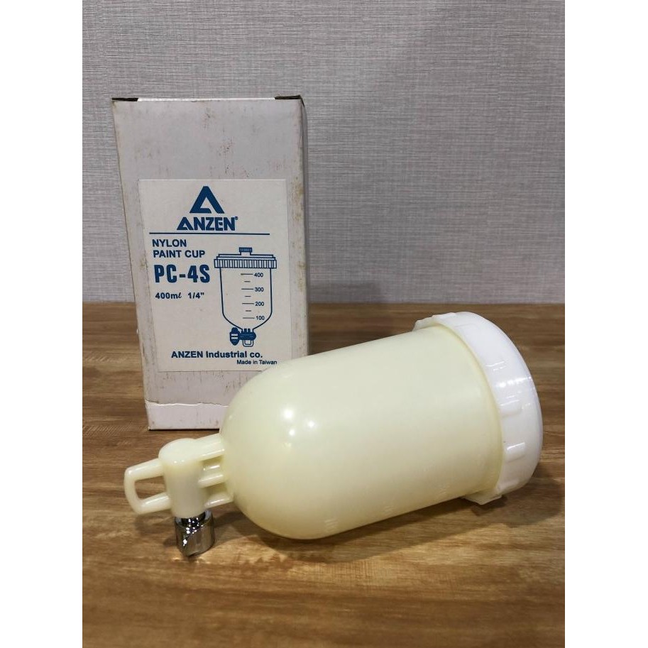 

Promo Anzen side-gravity paint cup PC-4S nylon (untuk diameter 1/4") COD