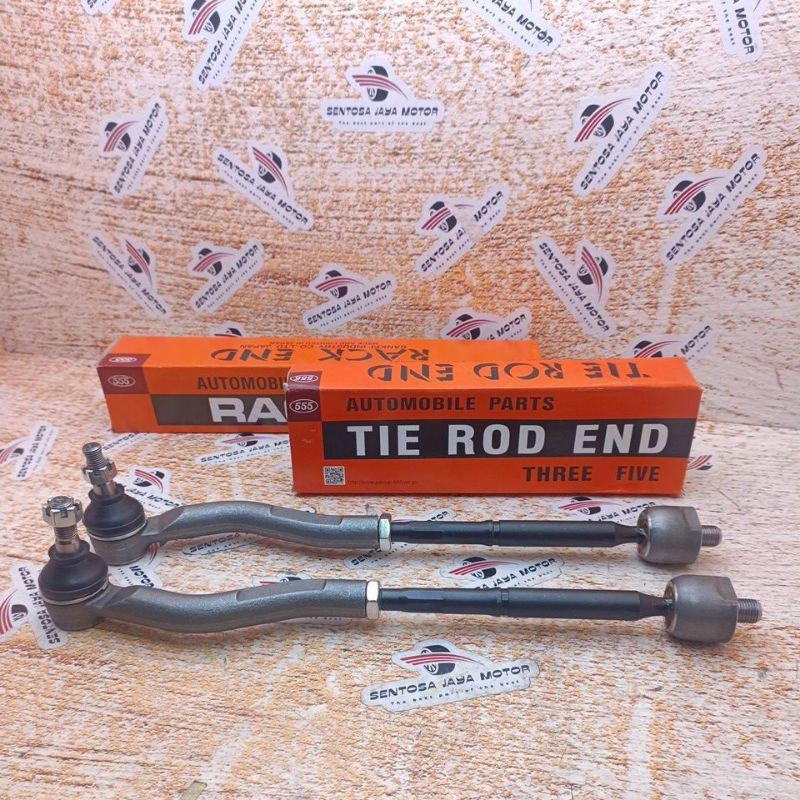 Long Tie Rod Dan Tie Rod End Toyota Vios Yaris Gen 2 555 Japan Original Set