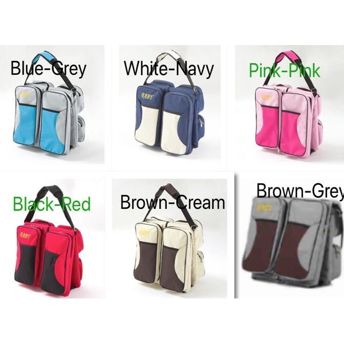 KERANJANG BAYI TEMPAT TIDUR PORTABLE BAYI DIAPER BAG TRAVEL BAG [terbaik]