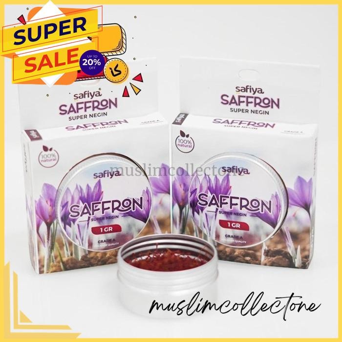 

BUNGA SAFFRON 2 GRM SAFRON SUPER NEGIN PREMIUM ORIGINAL GRATIS ONGKIR