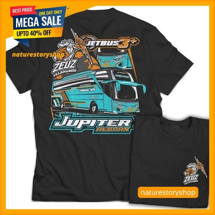 KAOS BAJU BUSMANIA TUNGGAL JAYA JUPITER BUS MANIA BIS BISMANIA   SHD COD  BEST QUALITY 