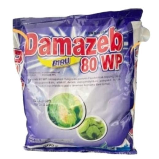 Damazeb 80Wp 800Gr Damazeb 80Wp 800Gram Fungisida Mankozeb Biru Produk