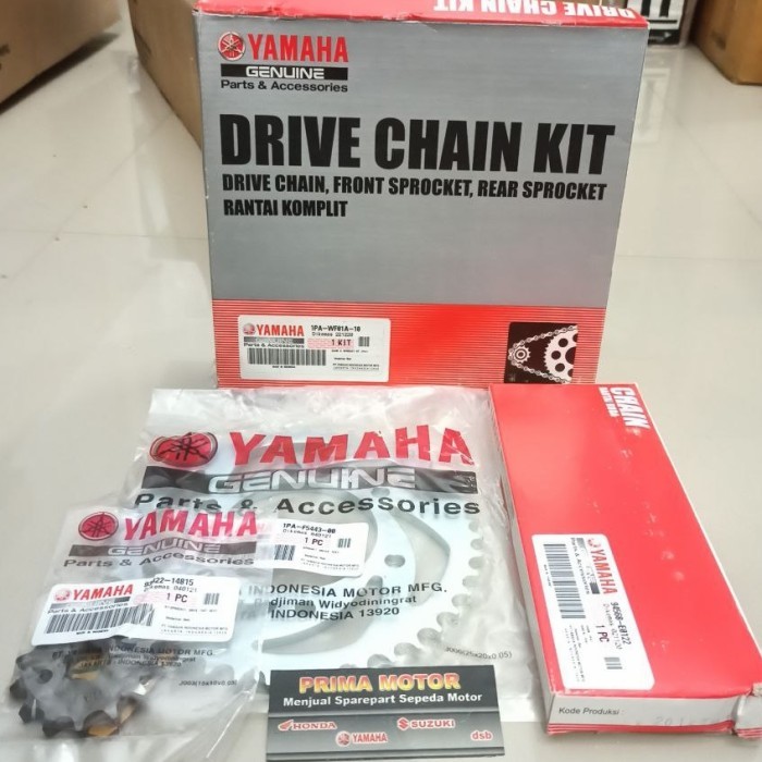 Gir Set Vixion New Gear Set Vixion New Nvl Nva 1Pa Ori Yamaha Ygp