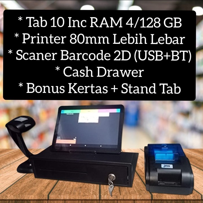 TERBARU Mesin kasir Android Lengkap Untuk Usaha Warung/Toko/Minimarket