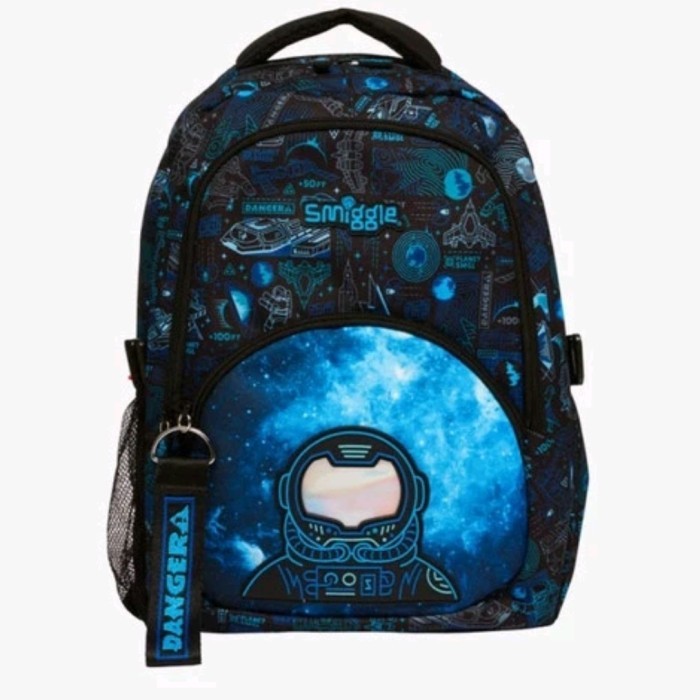 TERBARU smiggle Backpack Astronot Galaxy/ Tas Ransel anak SD Cowok