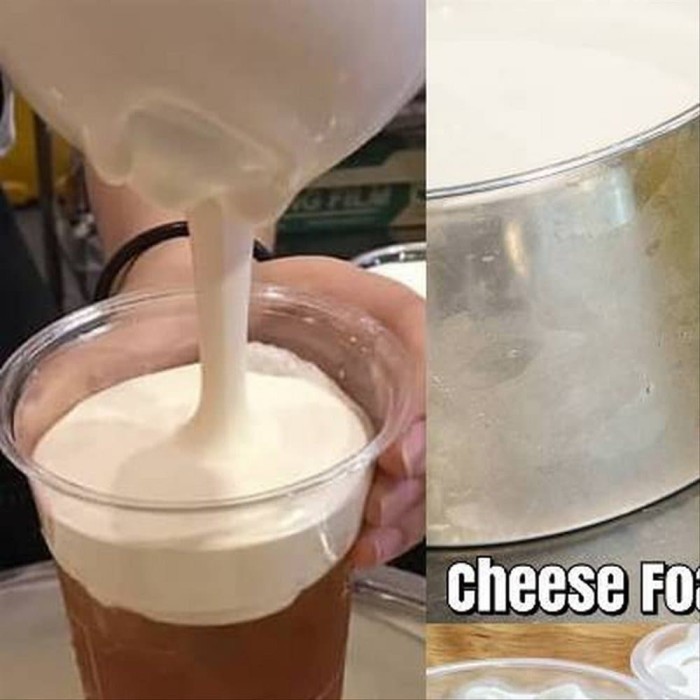 

TERPERCAYA Bubuk Cheese Cream Foam Powder 1 Kg Serbuk Minuman Whipped Cream Enak Kode 1119