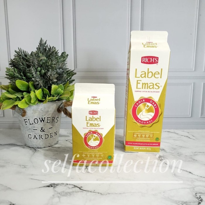 

PROMO Rich's Gold Label Whipping Cream 500gr Richs Gold Whipped Rich Gold500 Kode 1348