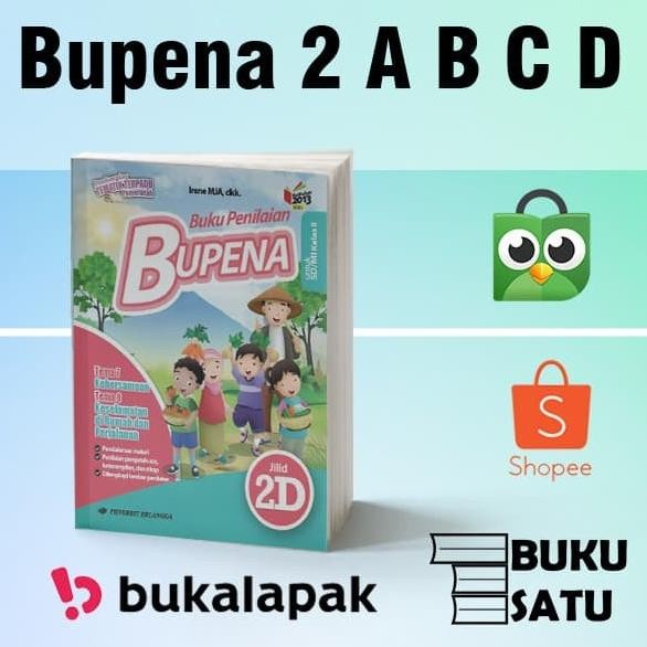 

BulkBuyBS Bupena Kelas 2 SD Erlangga Bupena 2A 2B 2C 2D
