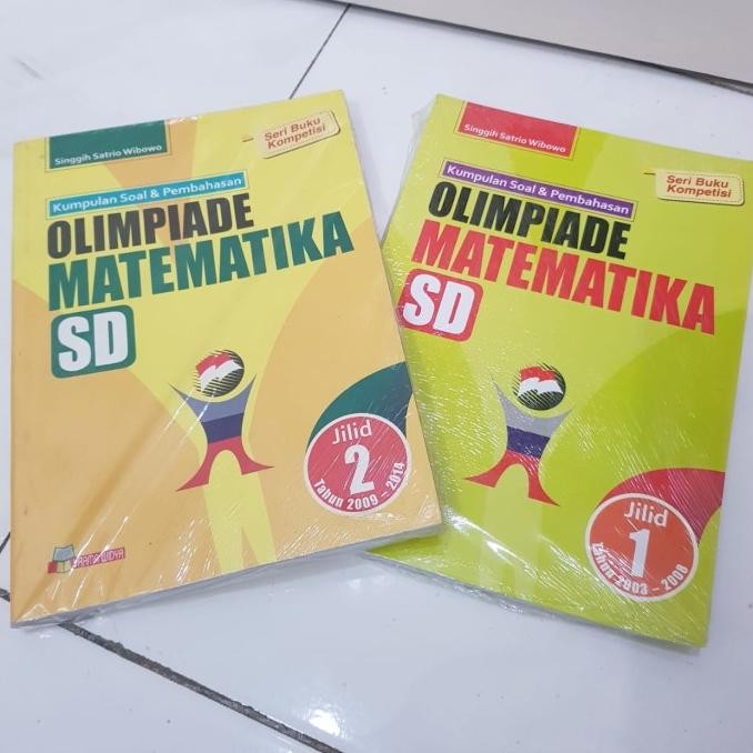 

PAKET KUMPULAN SOAL DAN PEMBAHASAN OLIMPIADE MATEMATIKA SD JILID 1 & 2