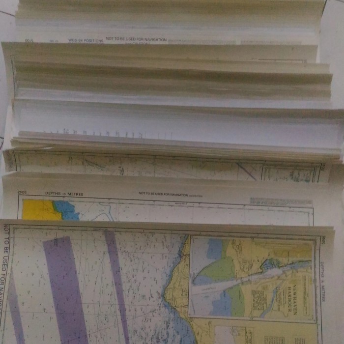 

HOT SALE! Peta Laut BAC ( British Admiralty Chart )