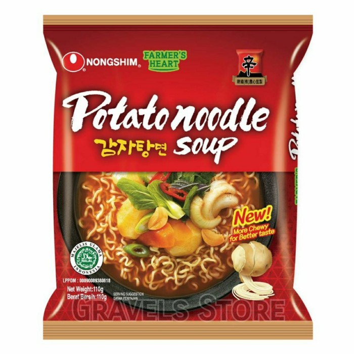 

Logo Halal Nonghim Hin Ramyun Eafood Beef Buogi Potato Oup