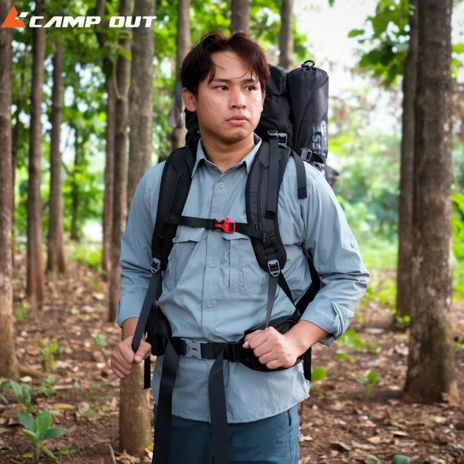 Tas Ransel Gunung Carrier Greenforest Helios Pro Carrier 60+5 Liter Free Rain Cover