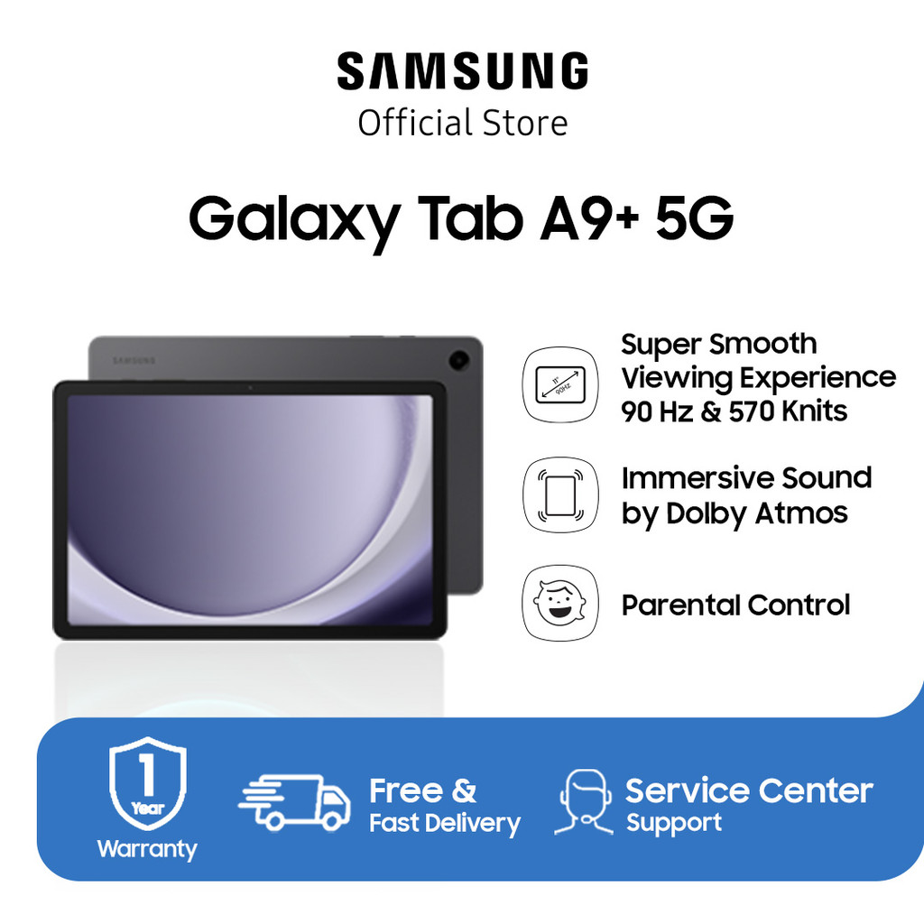 Samsung Galaxy Tab A9+ 8/128GB - Graphite