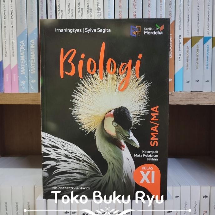 

Buku Biologi Kelas 2/11/XI SMA Kurikulum Merdeka Erlangga