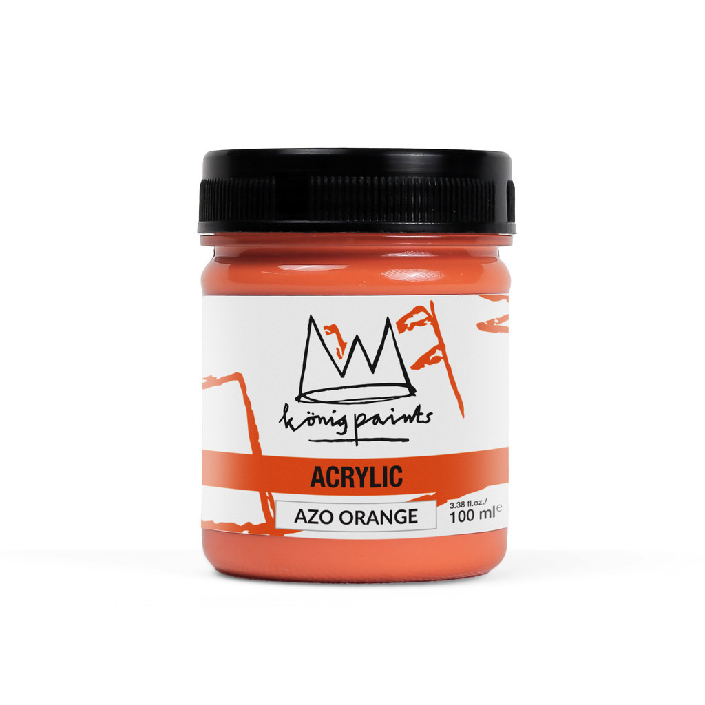 

KONIG PAINTS - 100mL AZO ORANGE