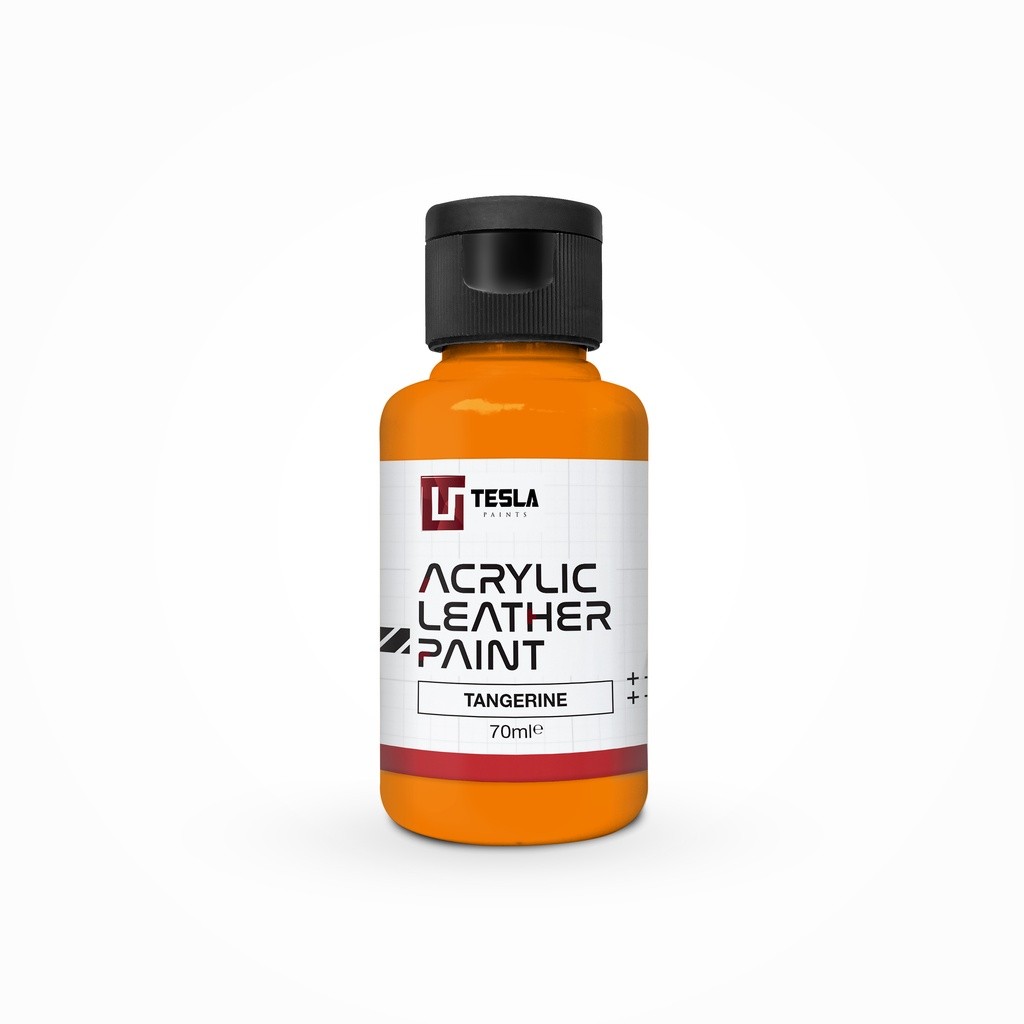 

ACRYLIC LEATHER PAINT - 70ML - TANGERINE