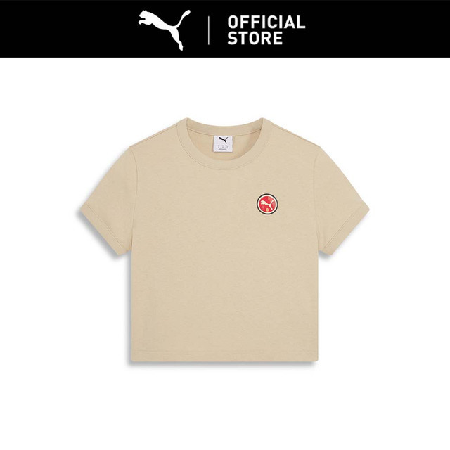 PUMA PUMA GAME ON Baby Tee Grafis Wanita