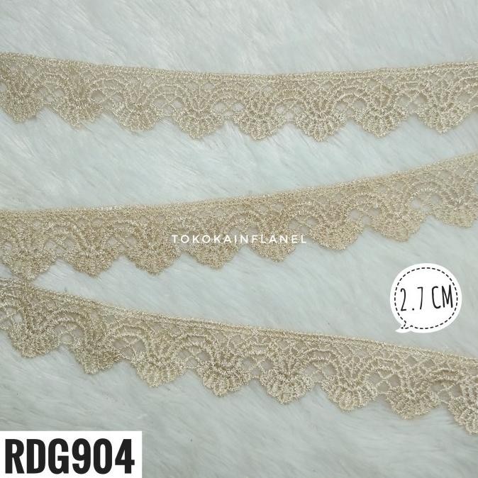 

RDG904 RENDA GIPPER MAHKOTA BESAR CREAM 2.7CM PER ROLL SIAP KIRIM