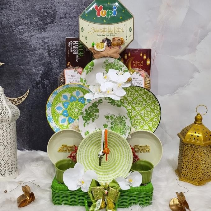 

Sale! Paket Dekorasi Lebaran Idul Fitri Hampers Parcel Hadiah Kue Kering 013