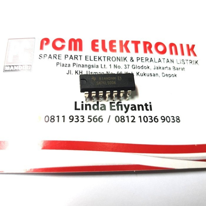 IC TTL 7400 SN 74LS00N minimal order 10 pcs