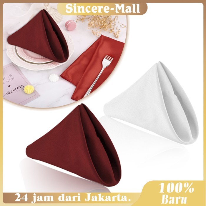 Serbet Makan Hotel Napkin Full Cotton Serbet Napkin Untuk Hotel Restoran Cafe Rumah Makan