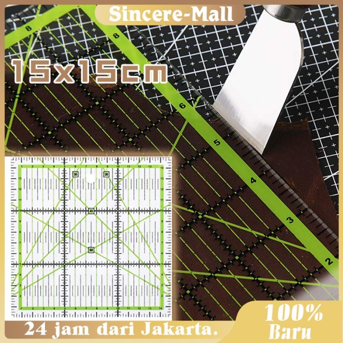 Penggaris Quilting Penggaris Pola Baju Pemotongan Kain Penggaris