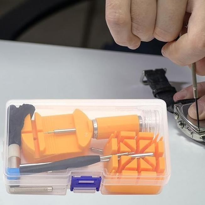 

ALAT REPARASI JAM TANGAN SET TOOL / ALAT SERVICE JAM TANGAN 12 IN 1 SIAP KIRIM