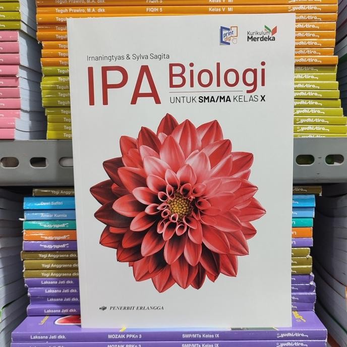 

Buku IPA Biologi untuk SMA/MA kelas X Erlangga Kurikulum Merdeka