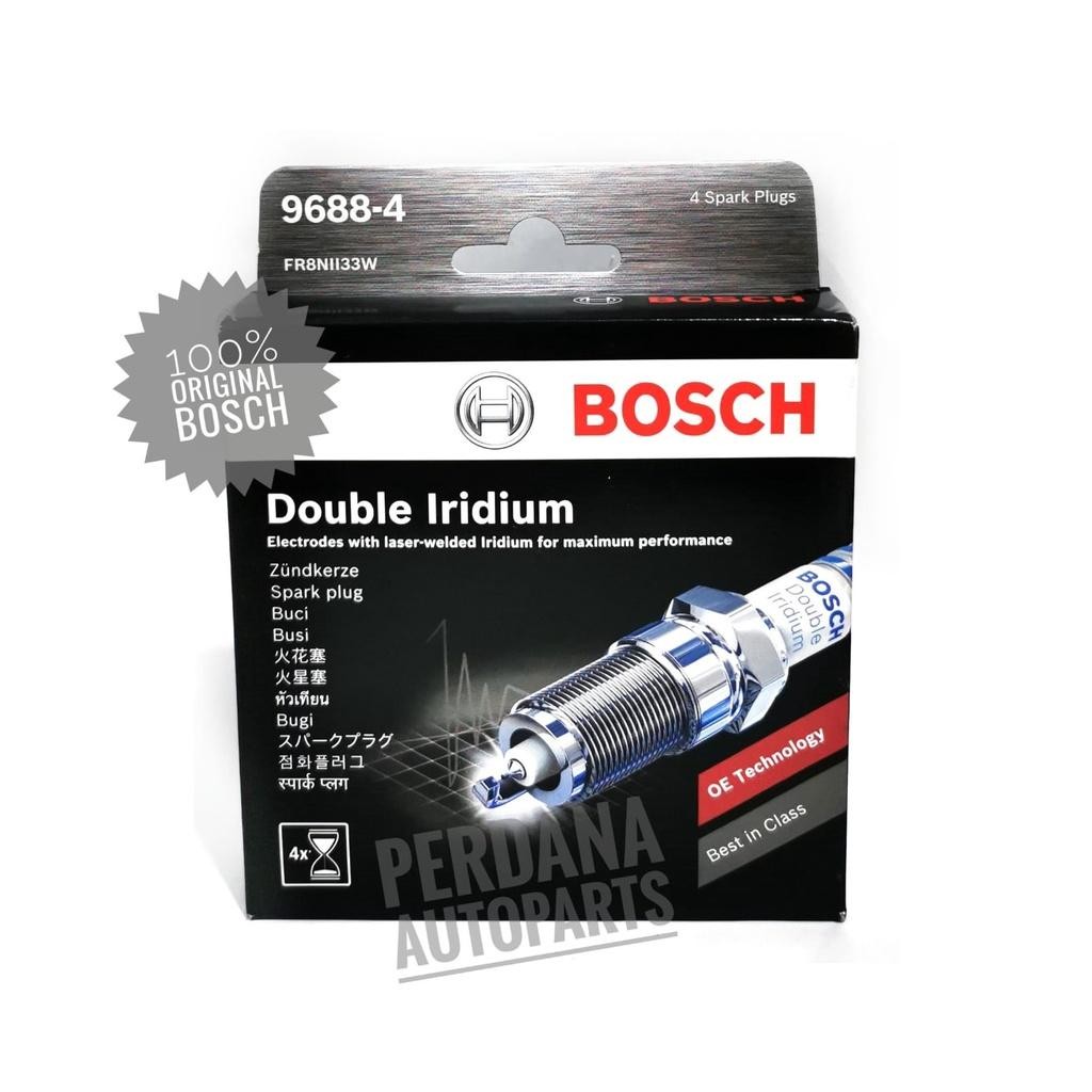 Busi Toyota Innova 2.0L Fortuner 2.7L  Bosch Double Iridium X4Busi
