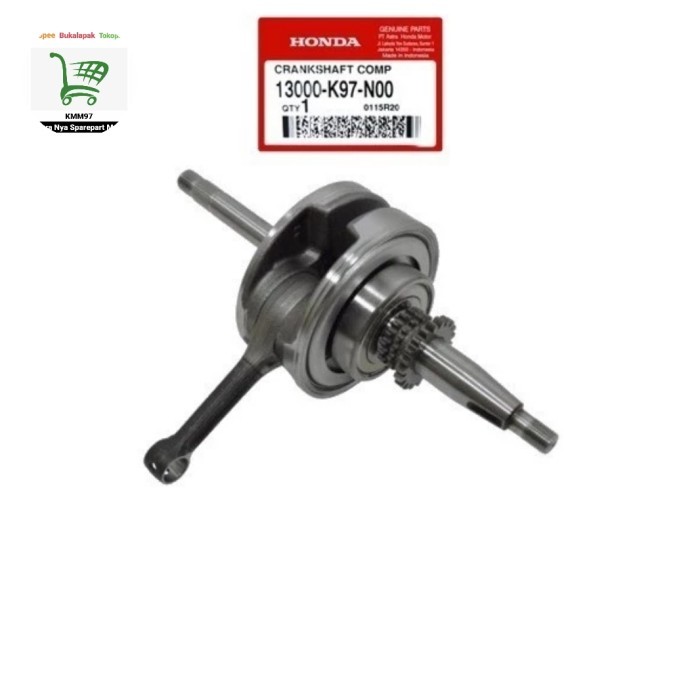 Crankshaft Kruk As Assy Pcx 150 K97/Adv 150 13000K97N00 Asli Original