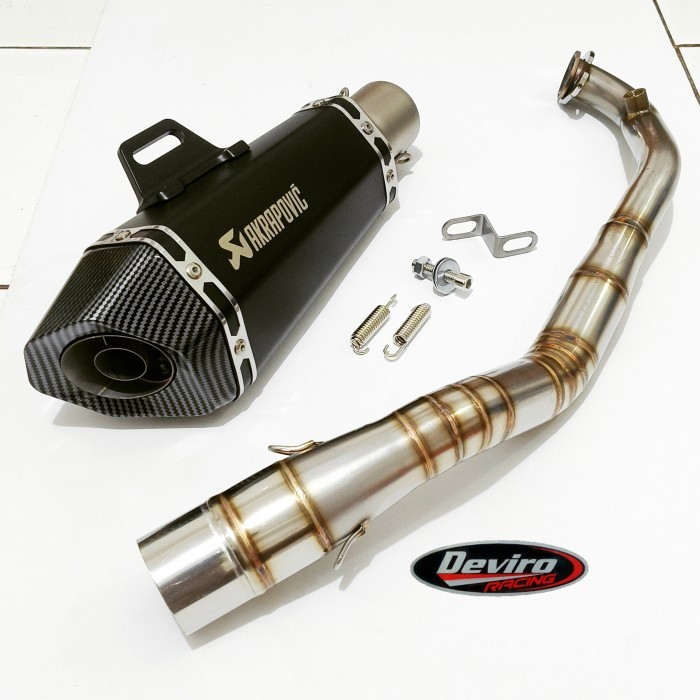 Knalpot Akrapovic Aszc Import Full System Adv Pcx Vario 160