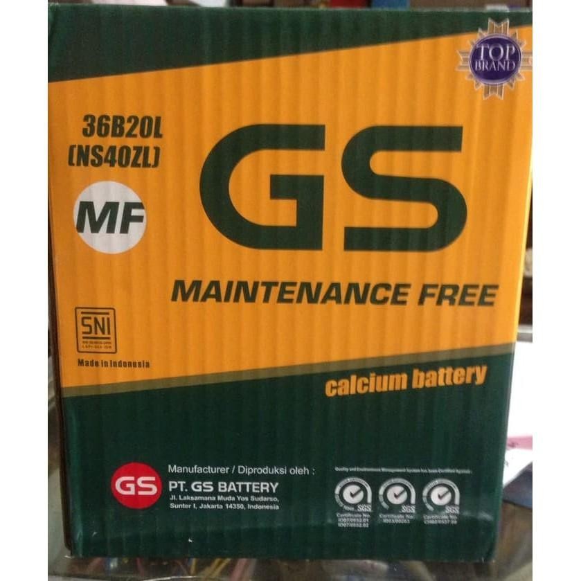 Aki/ Accu Mobil Kering Gs Astra Ns40Zl - Mf