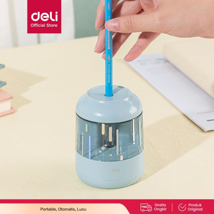 

Deli Electric Pencil Sharpener / Rautan Pensil Otomatis Lucu EH508