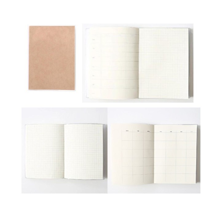 

Muji Schedule Notebook A5 Monthly / Weekly