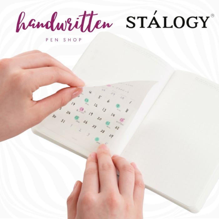 

STALOGY Removable Calendar Stickers For Notebook Journal / Jurnal