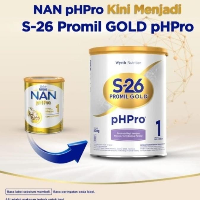 

NAN PH PRO/S-26 PROMIL GOLD PHPRO 1 800 GRAM