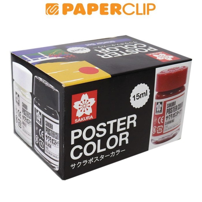 

POSTER COLOR SET XPW-1500 SAKURA 6 COLOR