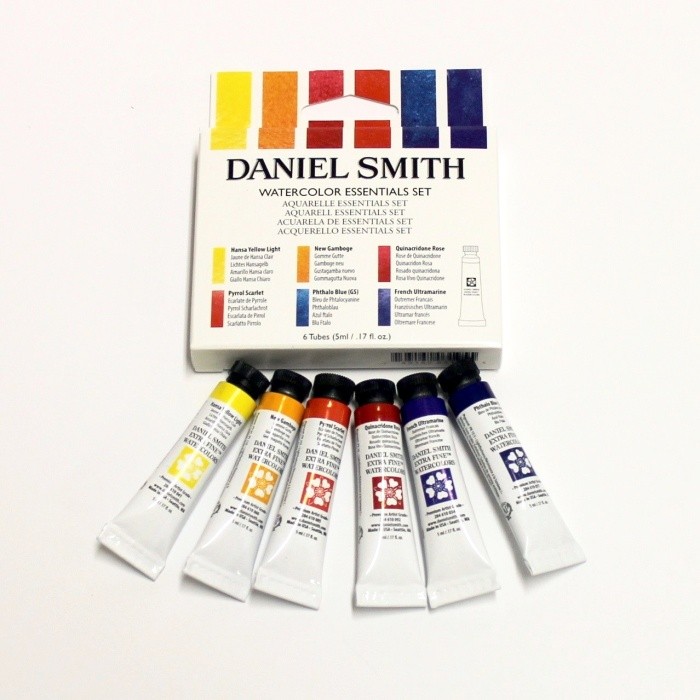 

Daniel Smith Extra Fine Artist Watercolor Essential Set (6 colors 5ml)