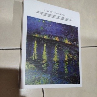 

520 soft cover sketch book B5 (van gogh cover)